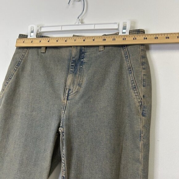 Free People Level Up Slit Bootcut Jeans Womens Size 28 Short 28S We The Free - Picture 7 of 11